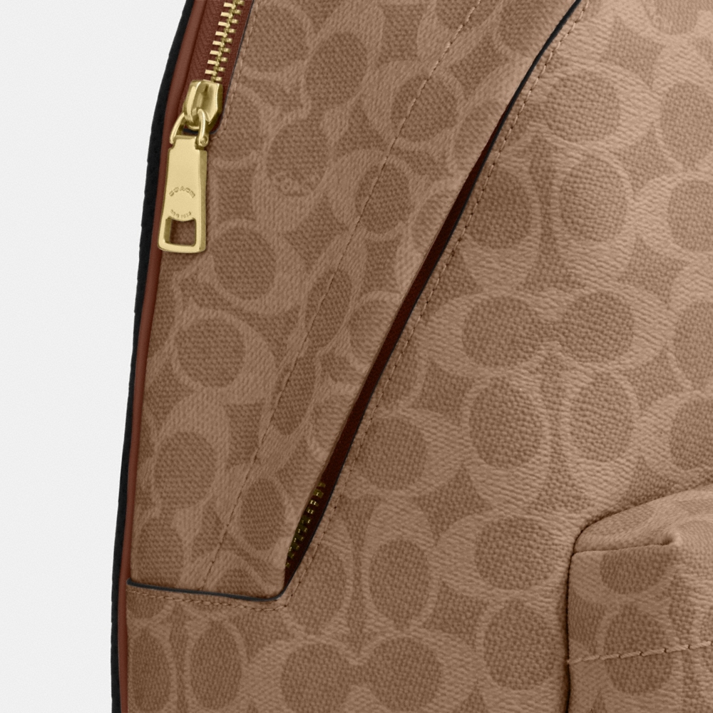 Coach Outlet Taylor Small Backpack In Signature Canvas - Preorder