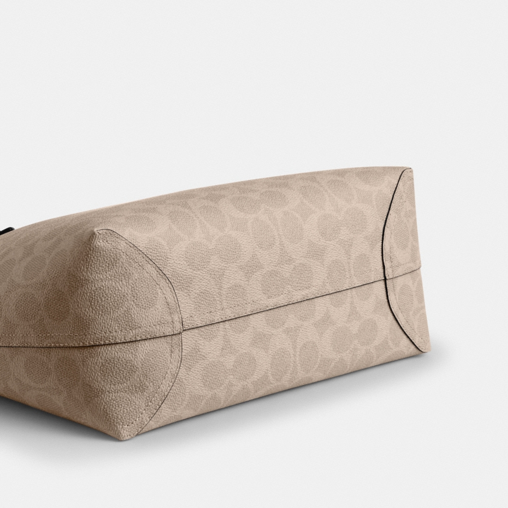 Coach Outlet Medium City Tote Bag In Signature Canvas - Preorder