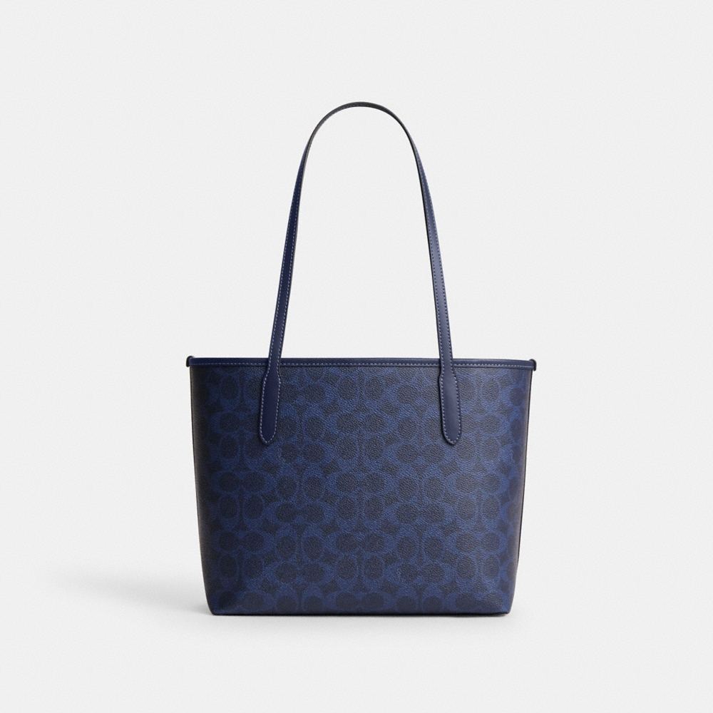 Coach Outlet Medium City Tote Bag In Signature Canvas - Preorder