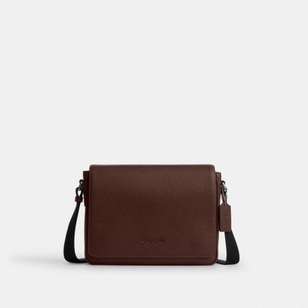 Coach Outlet Jack Messenger Bag - Preorder — Silver/Maple