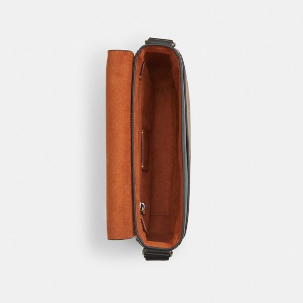 Coach Outlet Jack Messenger Bag In Signature Canvas - Preorder