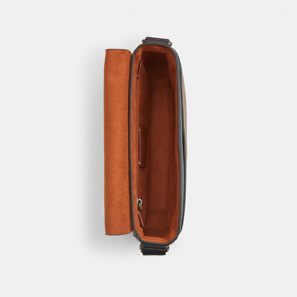 Coach Outlet Jack Messenger Bag In Signature Canvas - Preorder