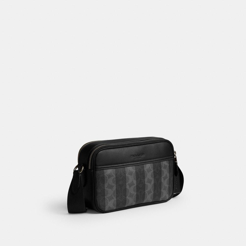Coach Outlet Graham Crossbody Bag In Signature Canvas With Stripes - Preorder - Image 2