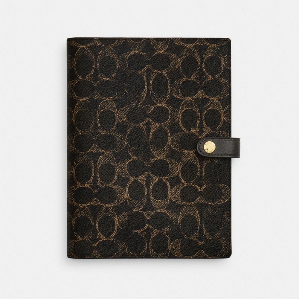 Coach Outlet Notebook In Loved Signature Canvas - Preorder