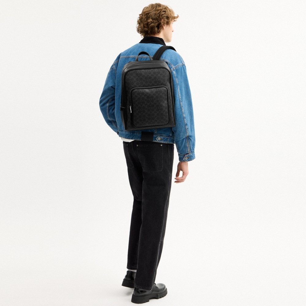 Coach Outlet Aiden Backpack In Signature Canvas - Preorder