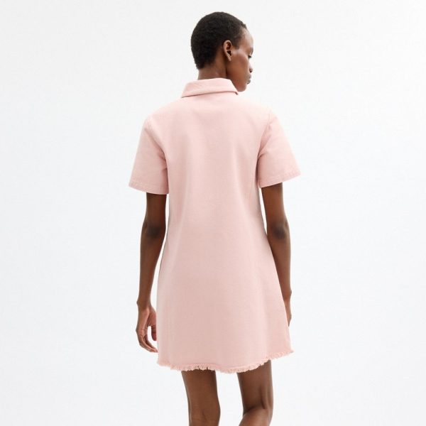 Coach Outlet Coach | Brain Dead Short Sleeve Denim Mini Dress - Preorder