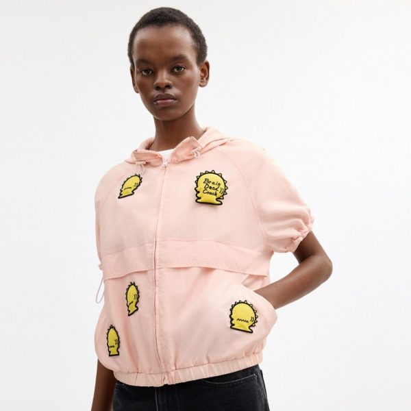 Coach Outlet Coach | Brain Dead Short Sleeve Windbreaker - Preorder