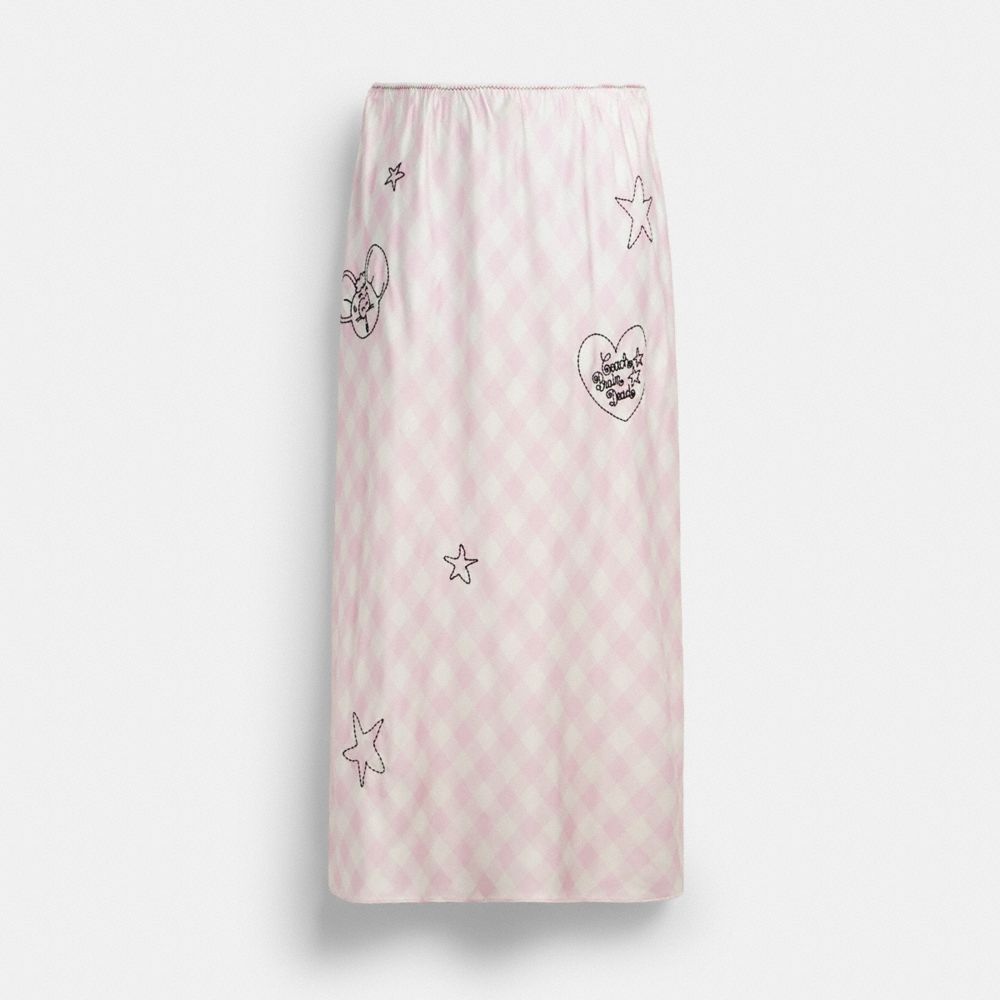 Coach Outlet Coach | Brain Dead Embroidered Slip Skirt - Preorder