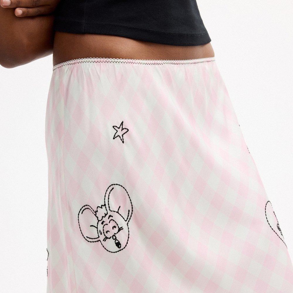 Coach Outlet Coach | Brain Dead Embroidered Slip Skirt - Preorder