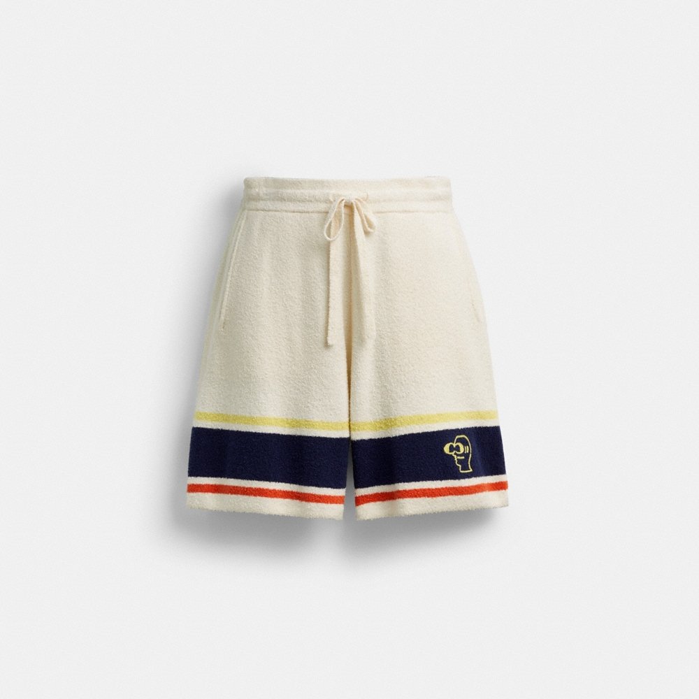 Coach Outlet Coach | Brain Dead Striped Knit Shorts - Preorder