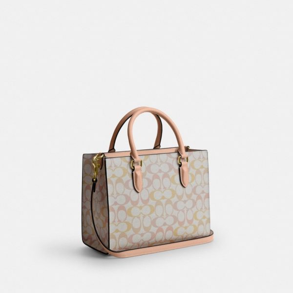 Coach Outlet Maggie Small Tote Bag In Signature Canvas - Preorder