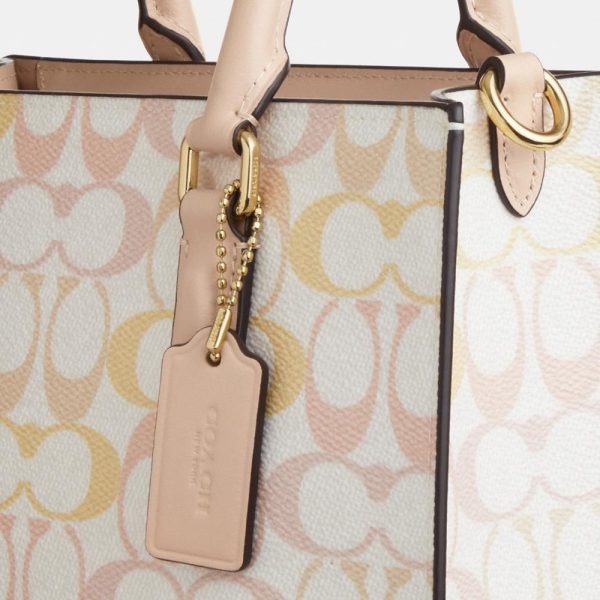 Coach Outlet Maggie Small Tote Bag In Signature Canvas - Preorder