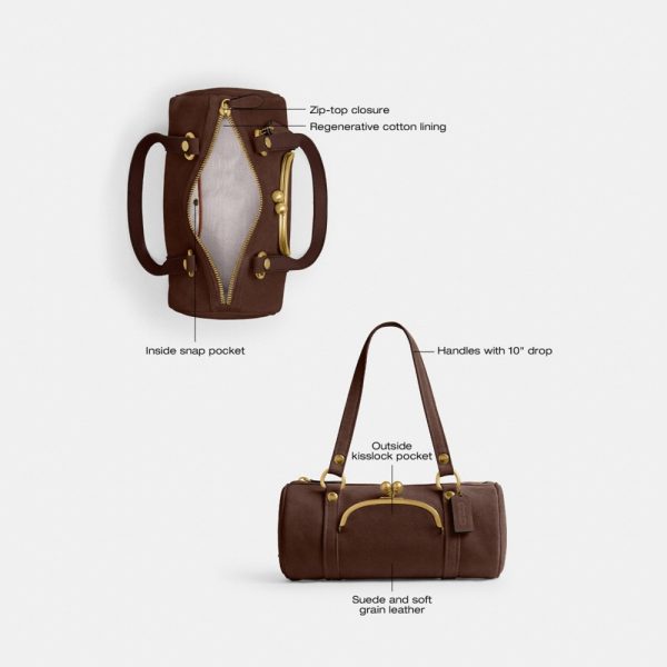 Coach Outlet Kisslock Barrel Bag - Preorder