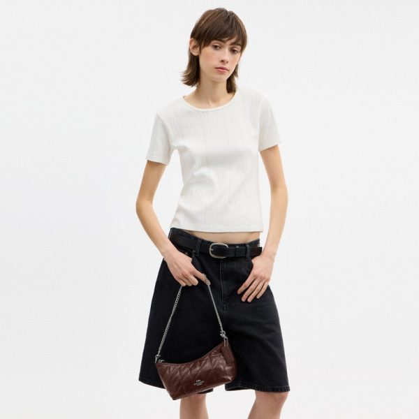 Coach Outlet Caitlin Shoulder Bag With Quilting - Preorder