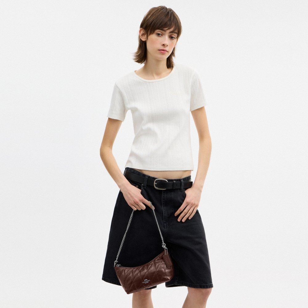 Coach Outlet Caitlin Shoulder Bag With Quilting - Preorder