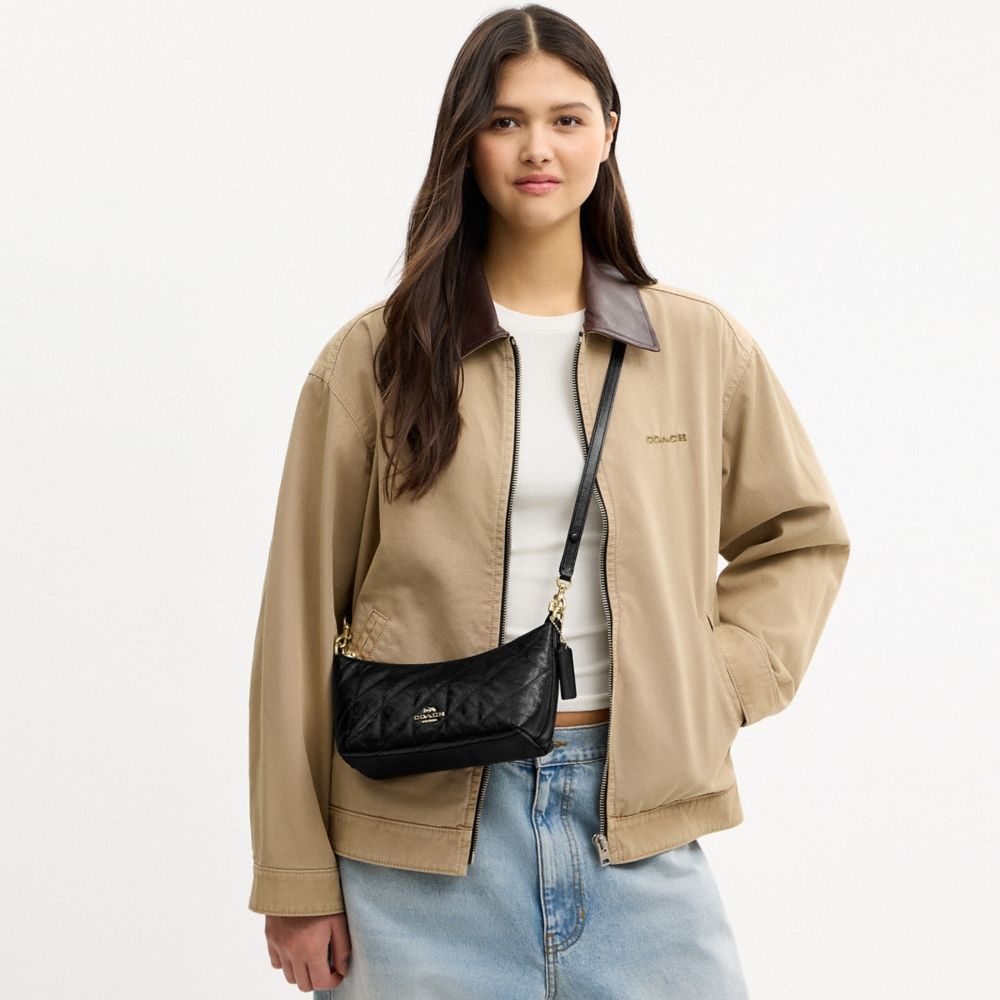 Coach Outlet Caitlin Shoulder Bag With Quilting - Preorder