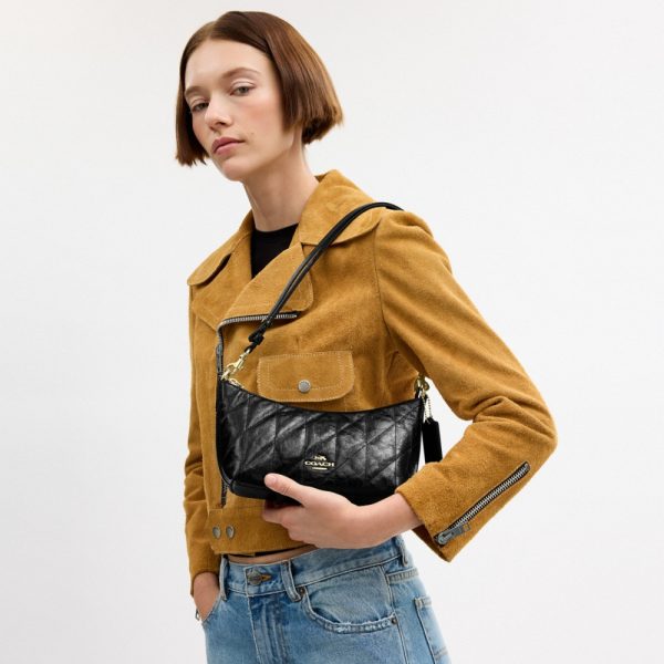 Coach Outlet Caitlin Shoulder Bag With Quilting - Preorder