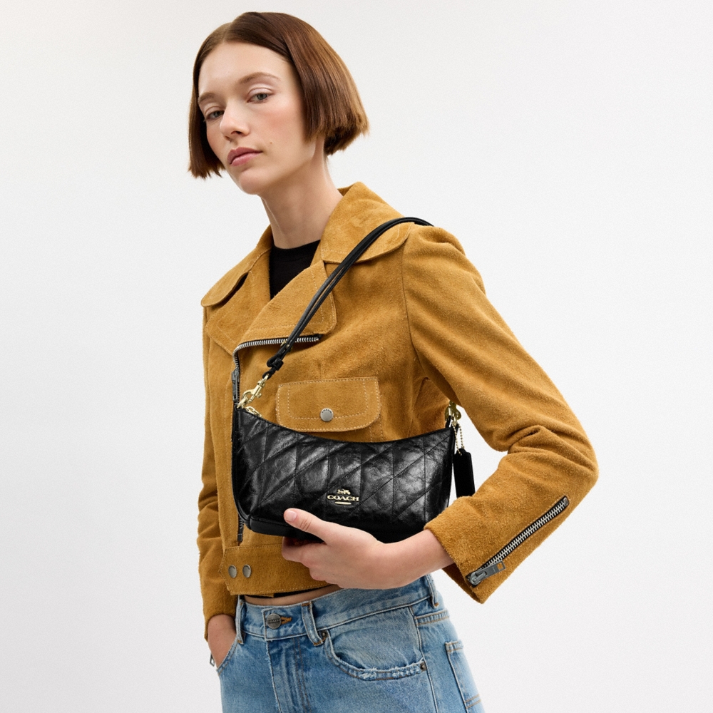 Coach Outlet Caitlin Shoulder Bag With Quilting - Preorder
