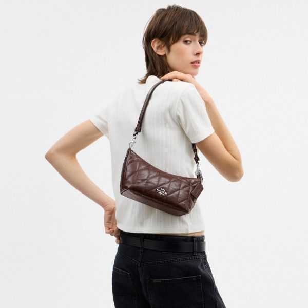 Coach Outlet Caitlin Shoulder Bag With Quilting - Preorder