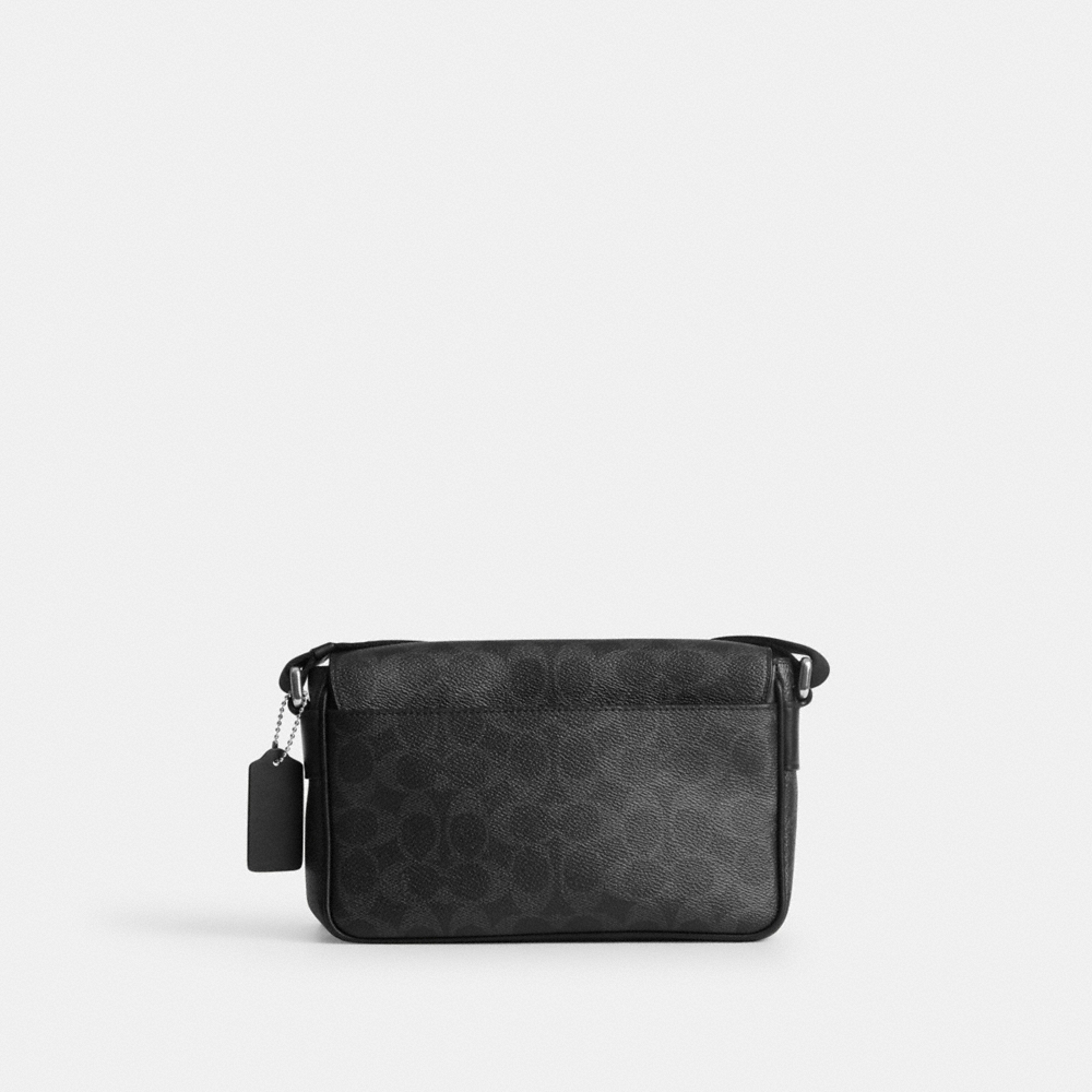 Coach Outlet Jack Small Flap Crossbody Bag In Signature Canvas - Preorder