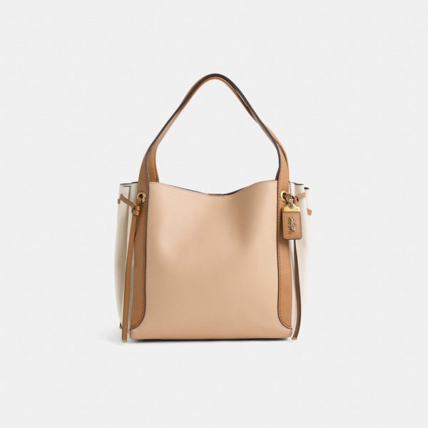 Coach Restored Harmony Hobo In Colorblock - Preorder