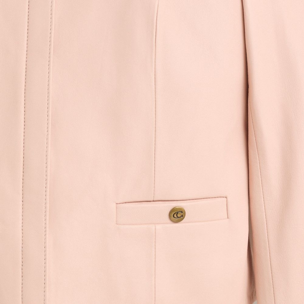 Coach Restored Tailored Leather Jacket - Preorder
