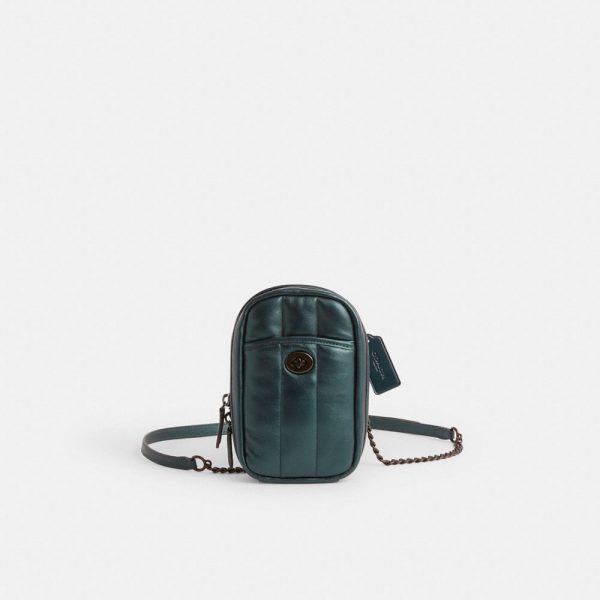 Coach Restored Tall Camera Bag With Quilting - Preorder