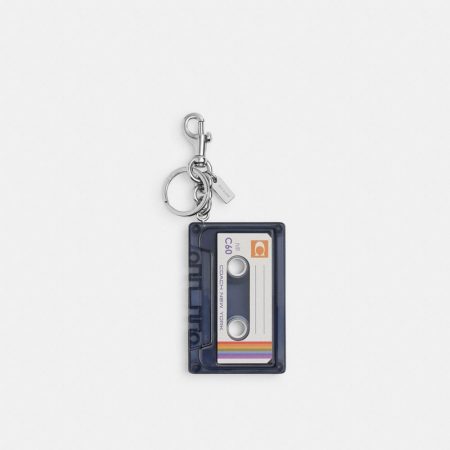 Coach Outlet Cassette Bag Charm - Preorder — Black