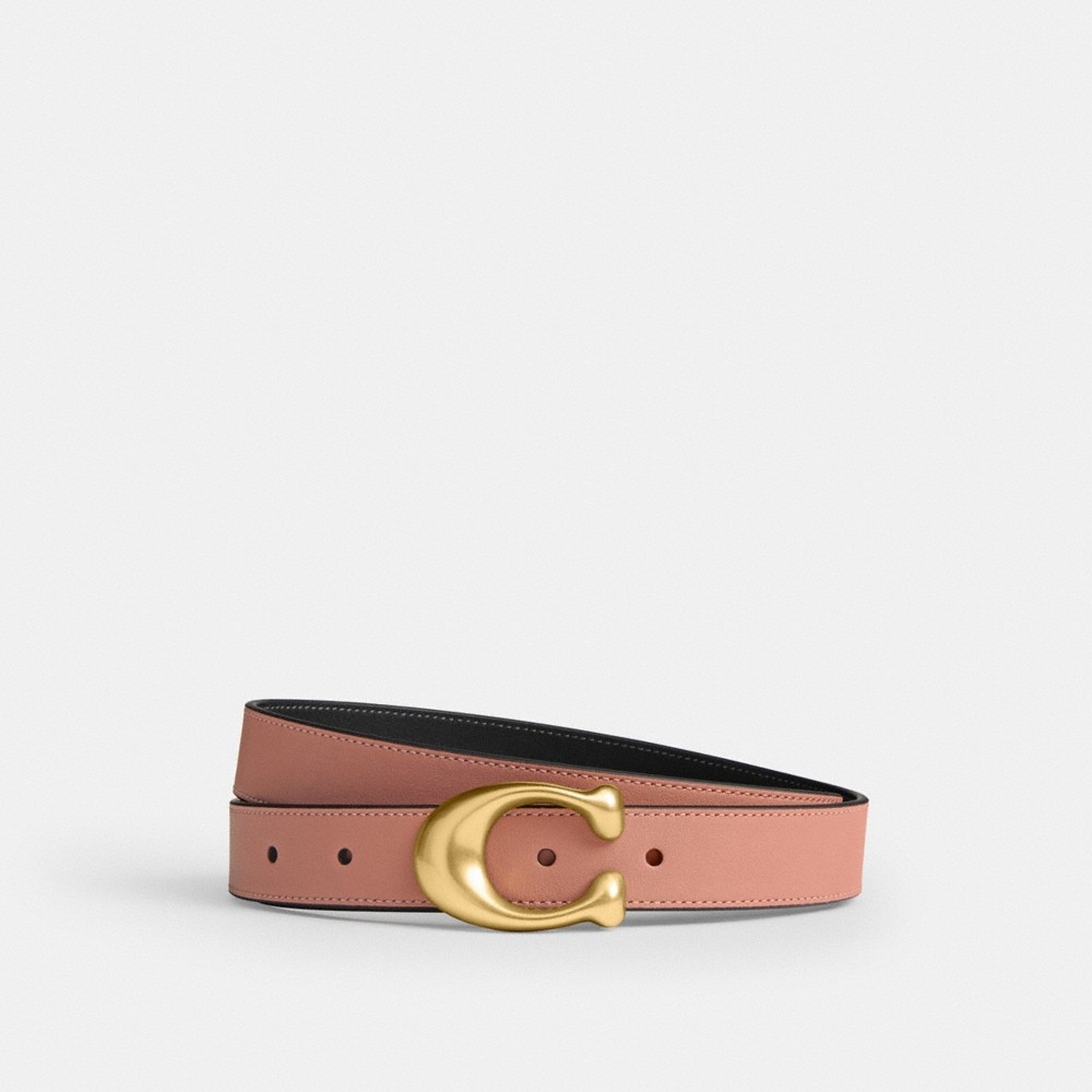 Coach Outlet Sculpted C Buckle Reversible Belt, 25MM - Preorder
