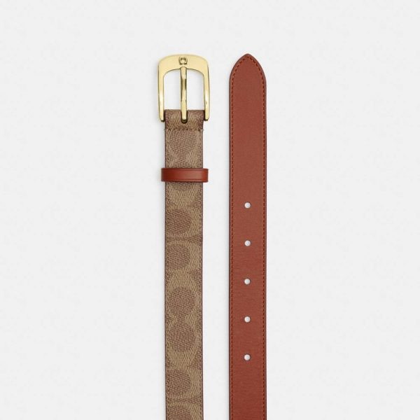 Coach Outlet C Harness Buckle Belt, 25MM - Preorder
