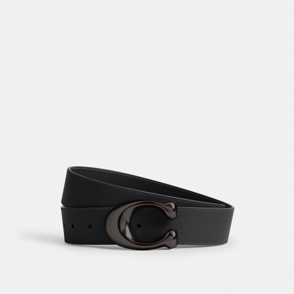Coach Outlet Sculpted C Buckle Reversible Belt, 38MM - Preorder