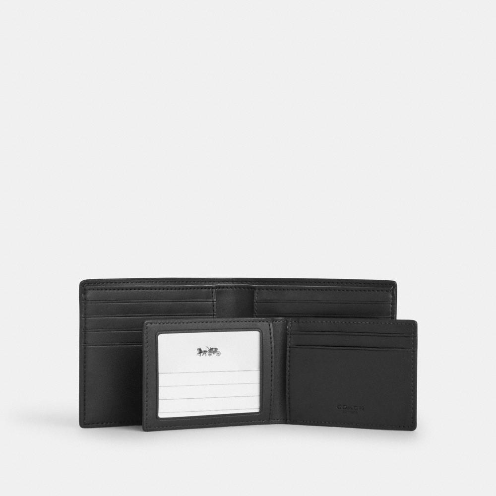 Coach Outlet 3-In-1 Wallet In Signature Canvas With Stripes - Preorder