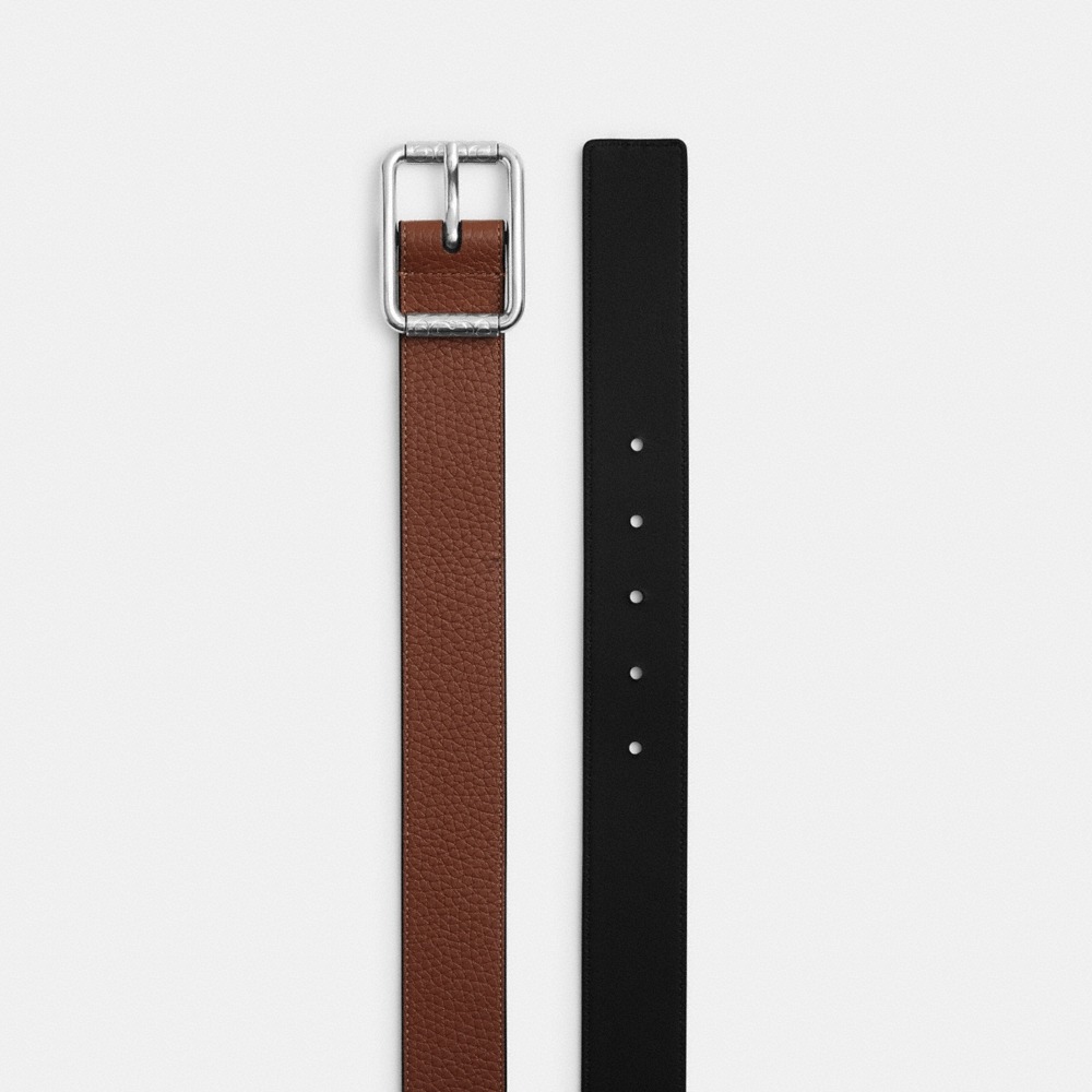 Coach Double Roller Buckle Belt, 35MM - Preorder