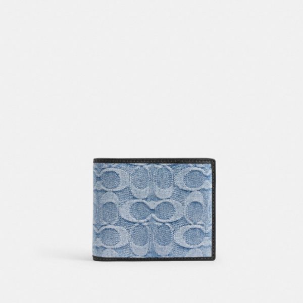 Coach Outlet 3-In-1 Wallet In Loved Signature Denim - Preorder