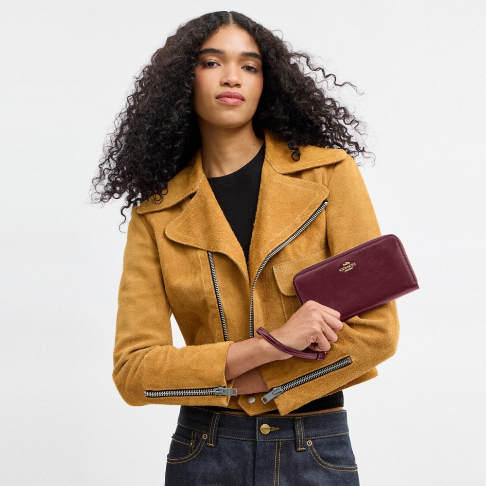 Coach Outlet Long Zip Around Wallet - Preorder