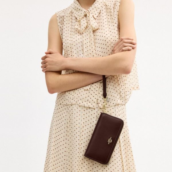 Coach Outlet Long Zip Around Wallet - Preorder