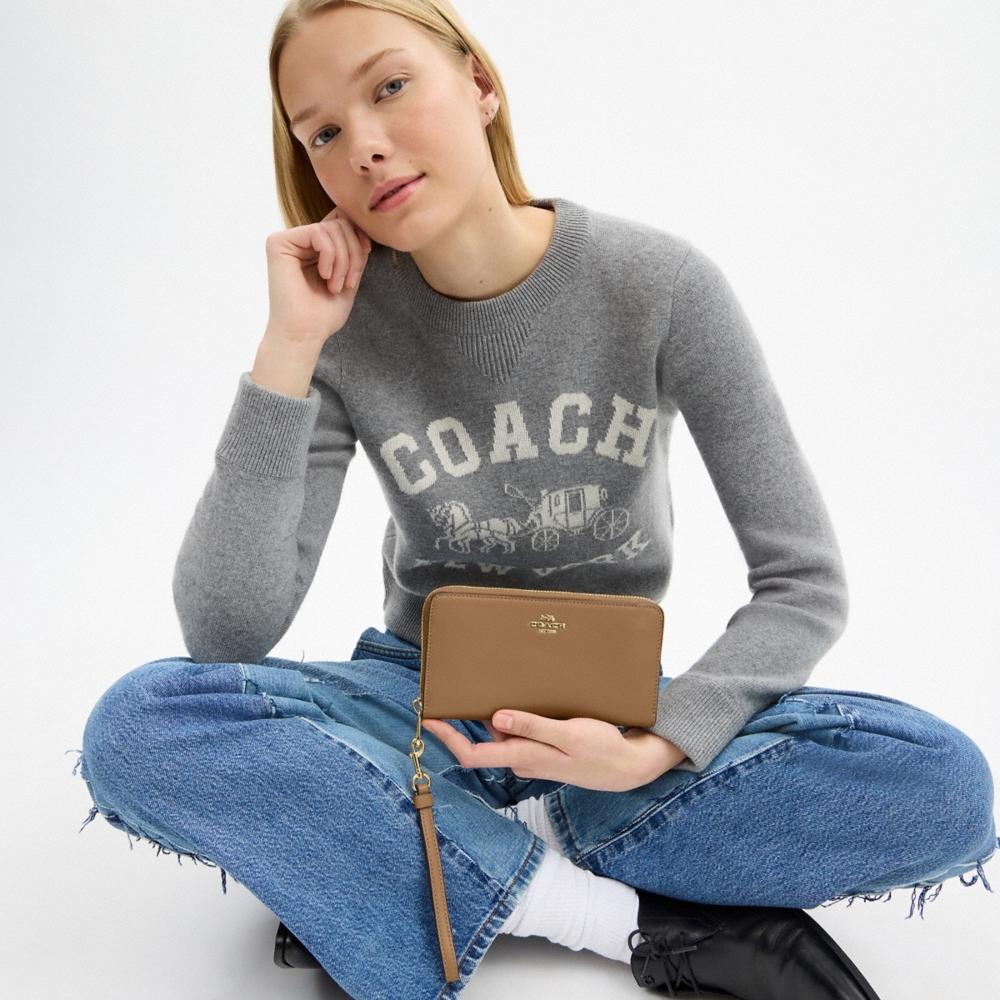 Coach Outlet Long Zip Around Wallet - Preorder