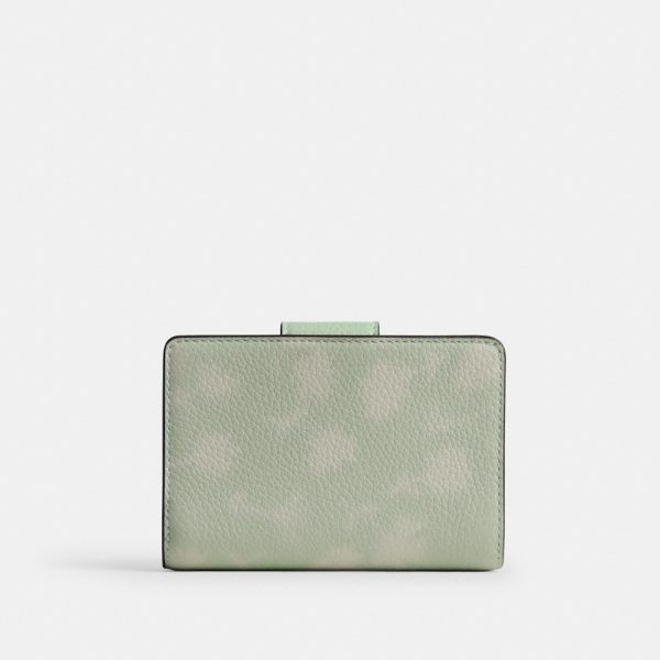 Coach Outlet Medium Corner Zip Wallet With Floral Print - Preorder