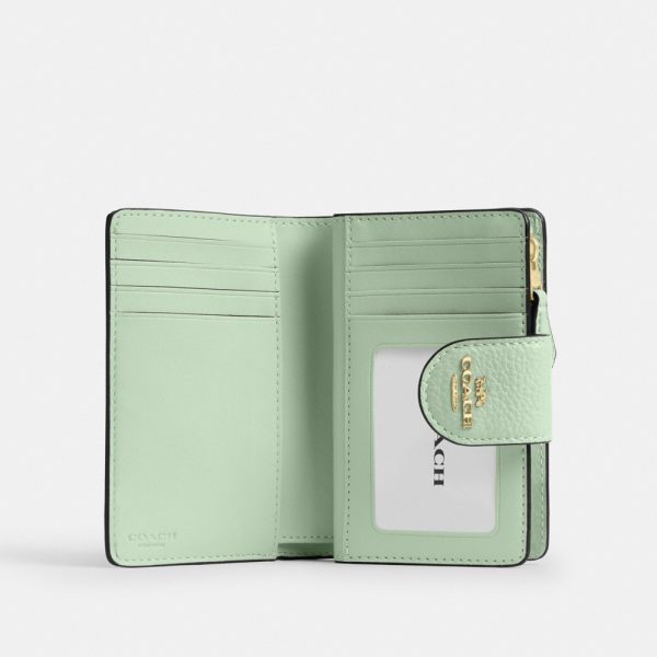 Coach Outlet Medium Corner Zip Wallet With Floral Print - Preorder