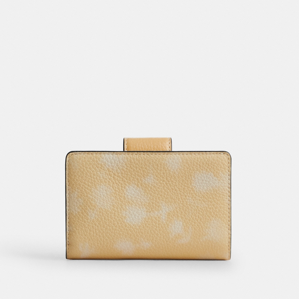 Coach Outlet Medium Corner Zip Wallet With Floral Print - Preorder