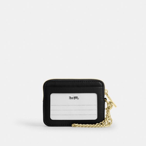Coach Outlet Zip Card Case With Quilting - Preorder