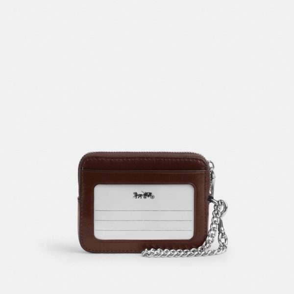 Coach Outlet Zip Card Case With Quilting - Preorder
