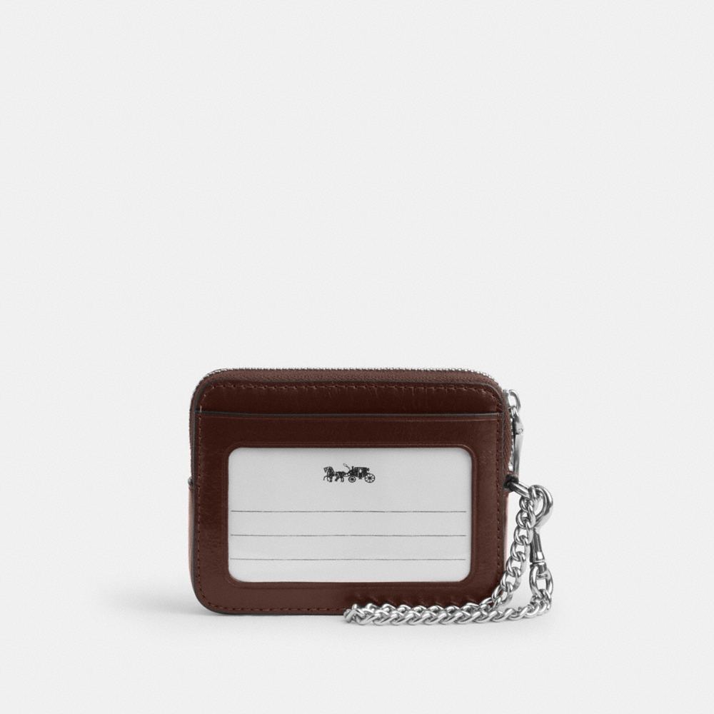 Coach Outlet Zip Card Case With Quilting - Preorder