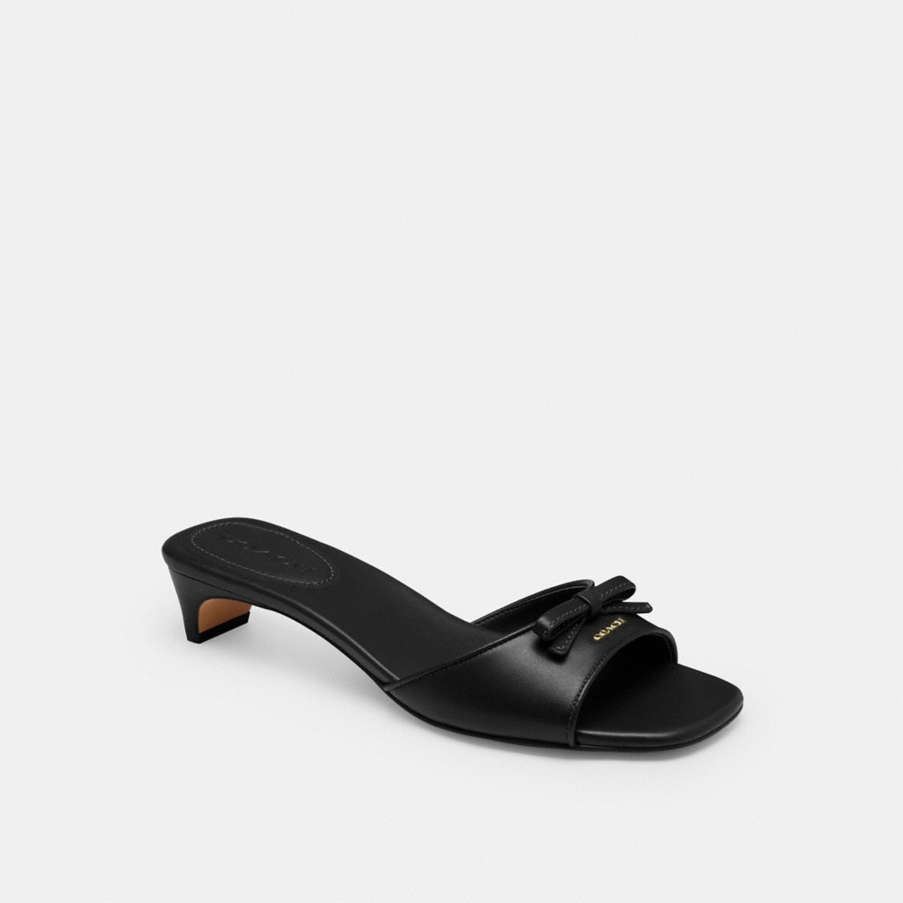 Coach Outlet Bow Kitten Heel Sandal - Preorder