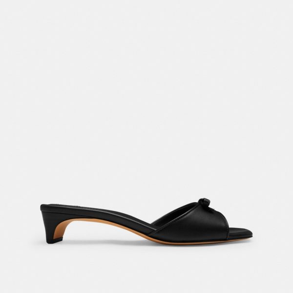 Coach Outlet Bow Kitten Heel Sandal - Preorder