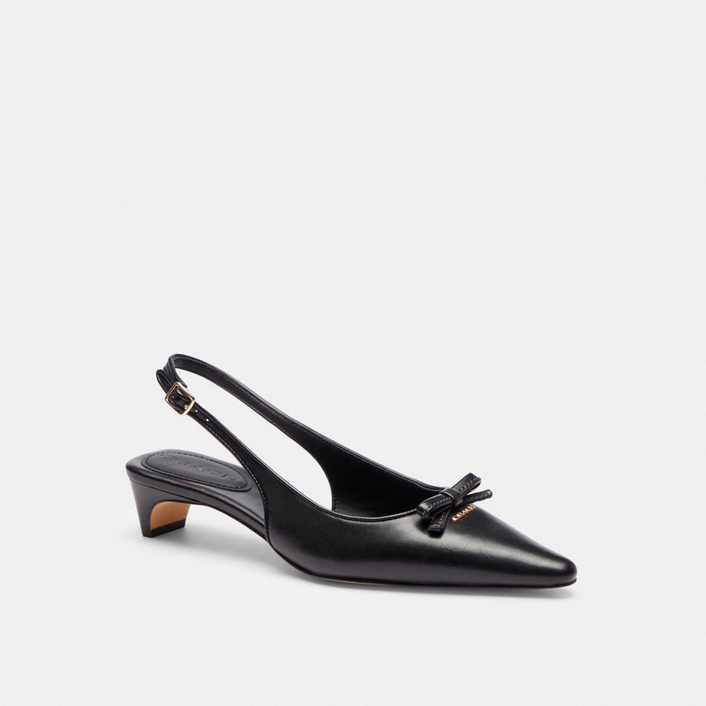 Coach Outlet Bow Slingback Heel - Preorder
