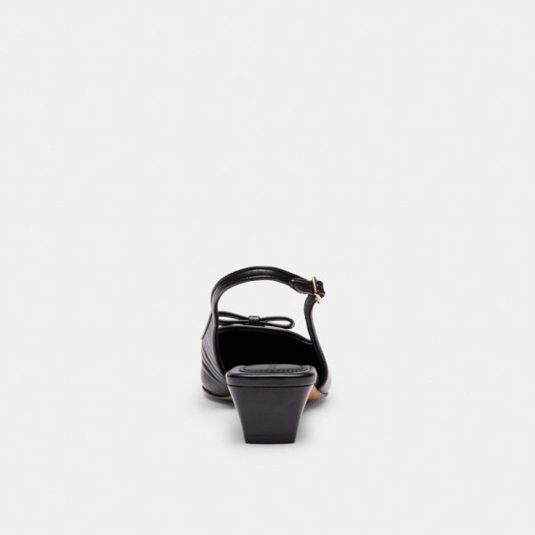 Coach Outlet Bow Slingback Heel - Preorder