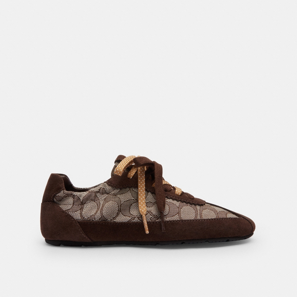 Coach Outlet Soft Sneaker In Signature Jacquard - Preorder