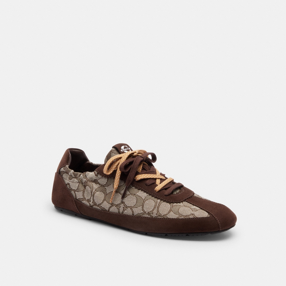 Coach Outlet Soft Sneaker In Signature Jacquard - Preorder