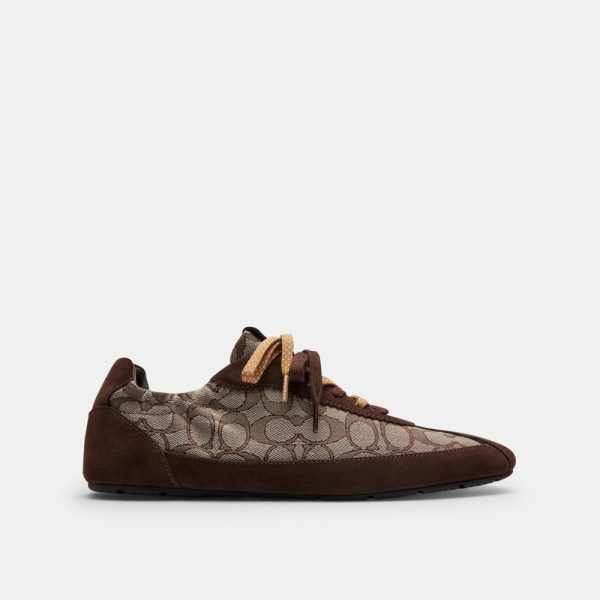 Coach Outlet Soft Sneaker In Signature Jacquard - Preorder